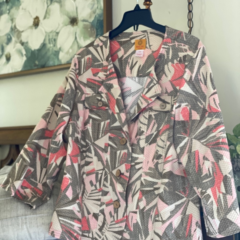 Vintage patterned jacket - Picture 2 of 4